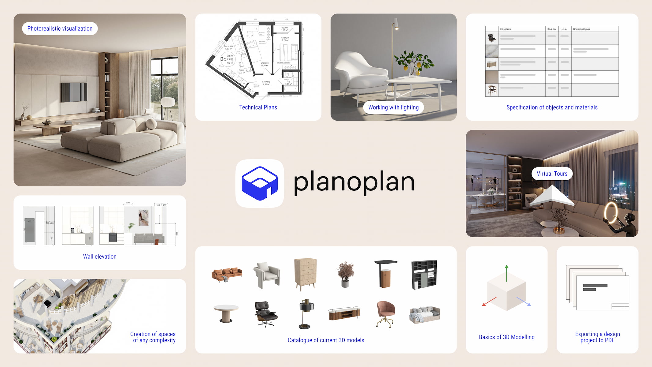 All Planoplan features