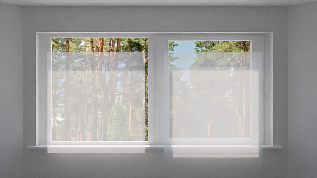 Close-up render of the curtain under “Noon” lighting.