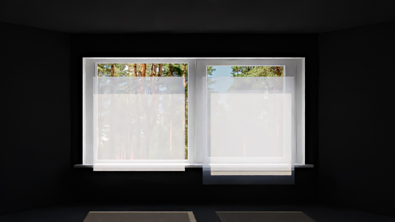 Different camera angles under the same lighting conditions.