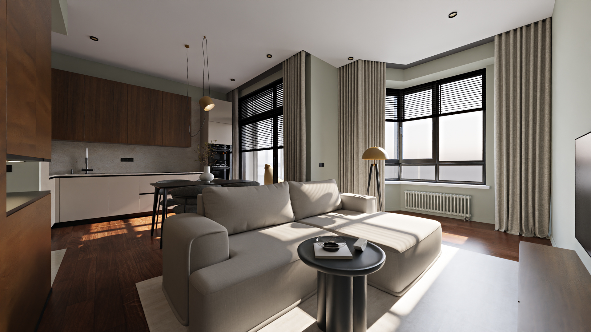 Рендер, созданный в Планоплане дизайнером компании "Докрутим"