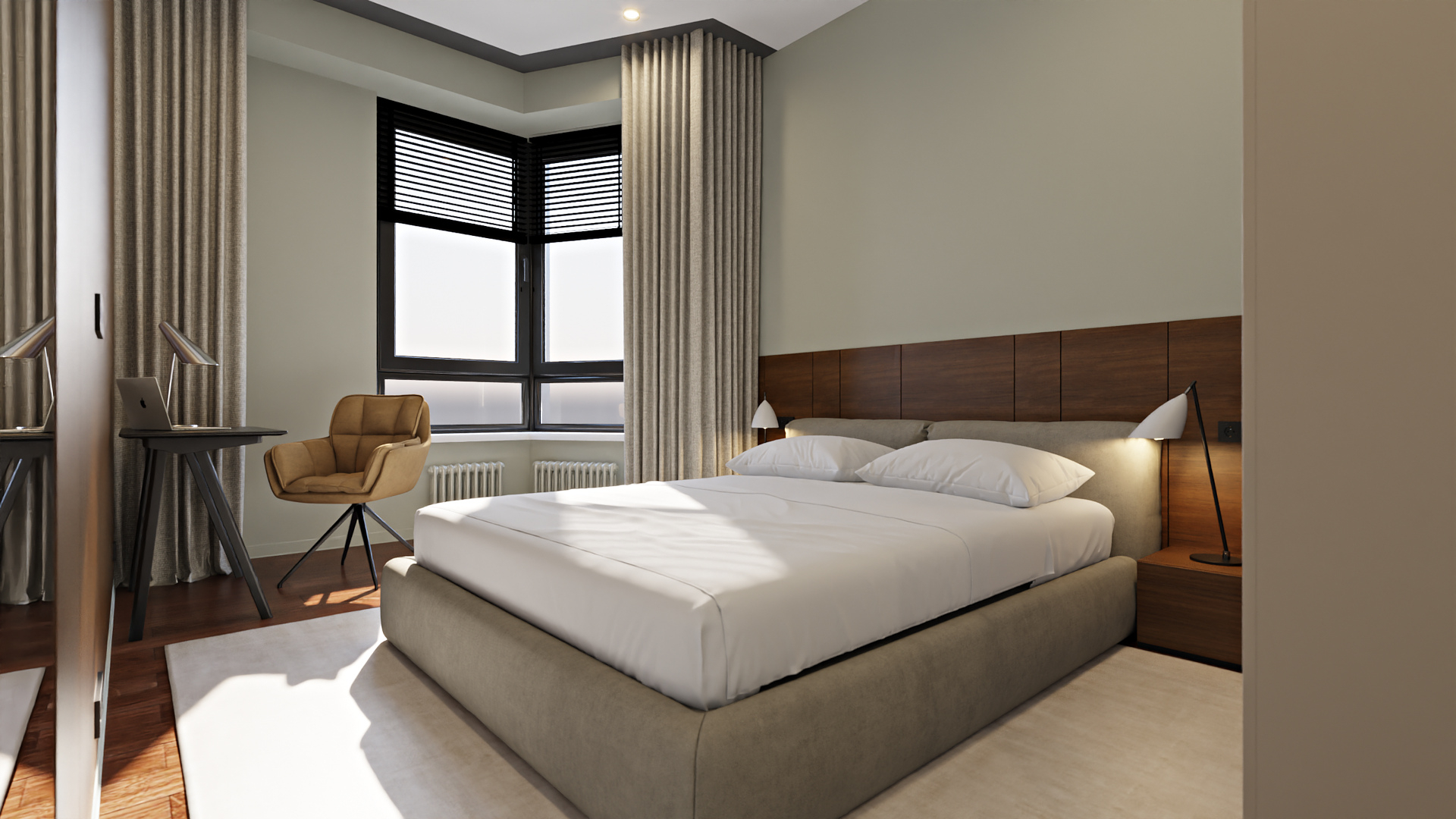 Рендер, созданный в Планоплане дизайнером "Докрутим"