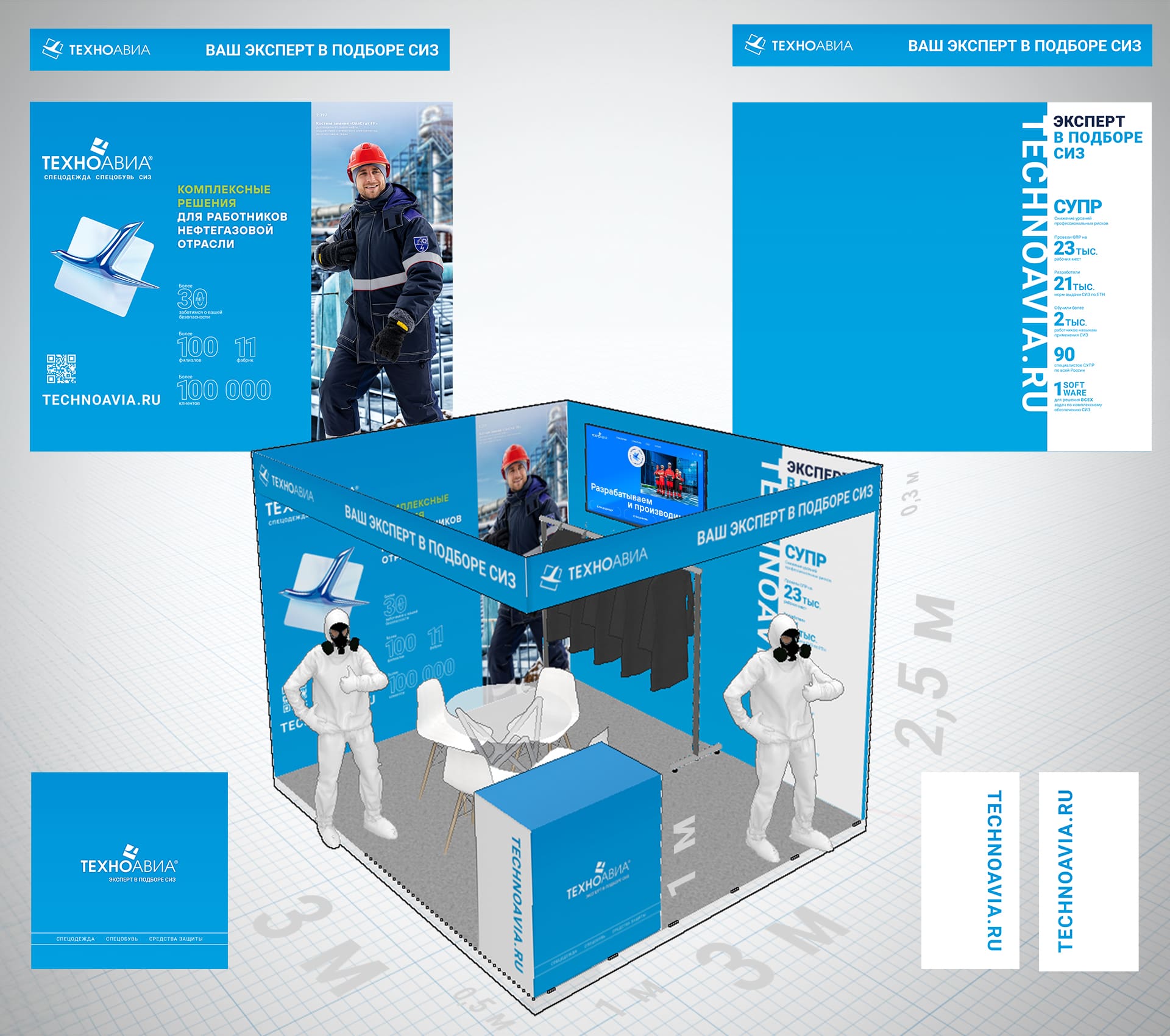 Оформление пунктов выдачи СИЗ в Планоплане