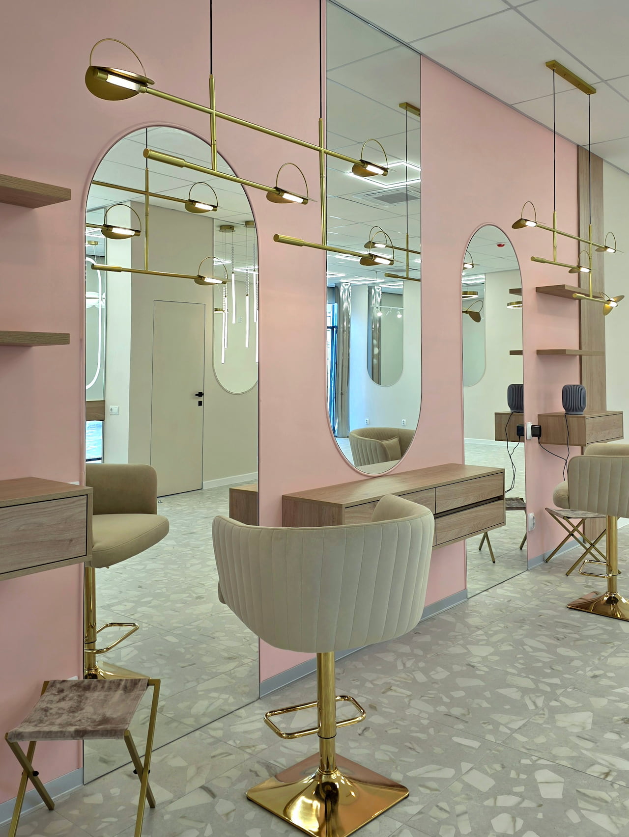 Photo of the completed interior