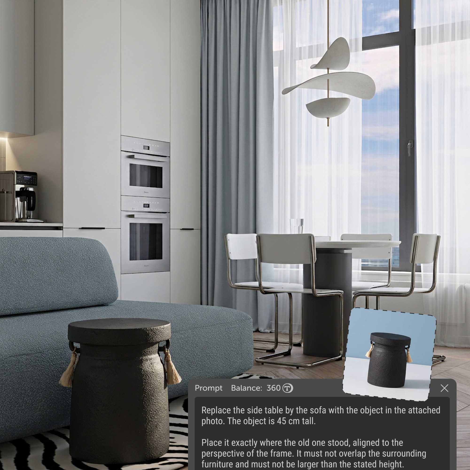 Planoplan AI render example