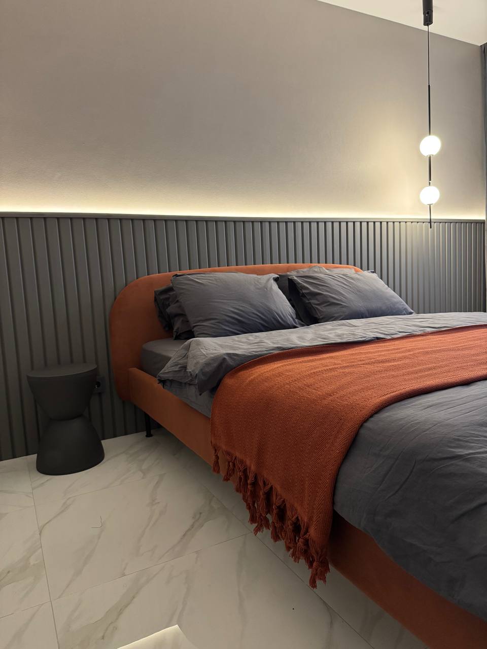 Interior design during renovation on site