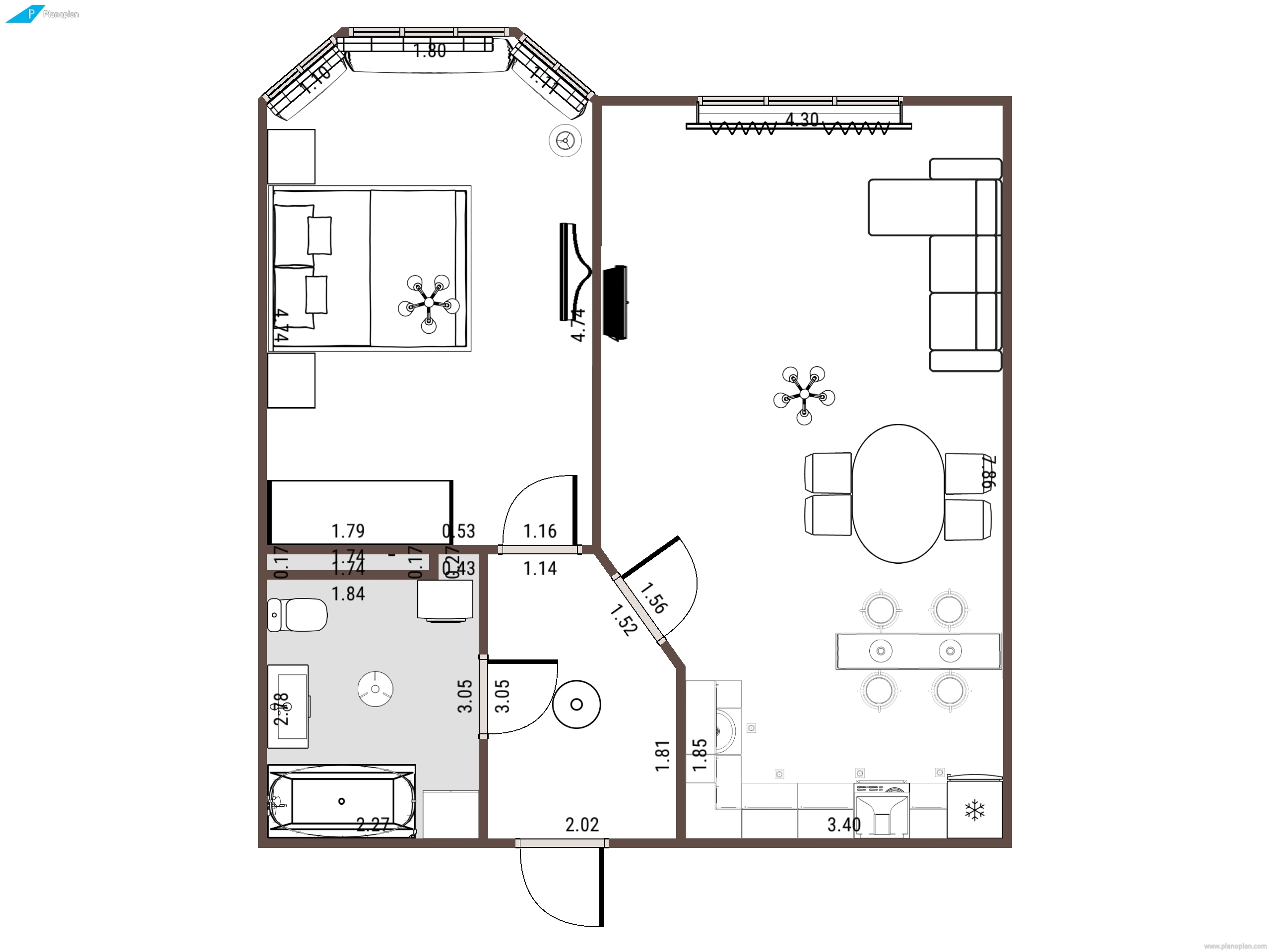 Планировка квартиры план